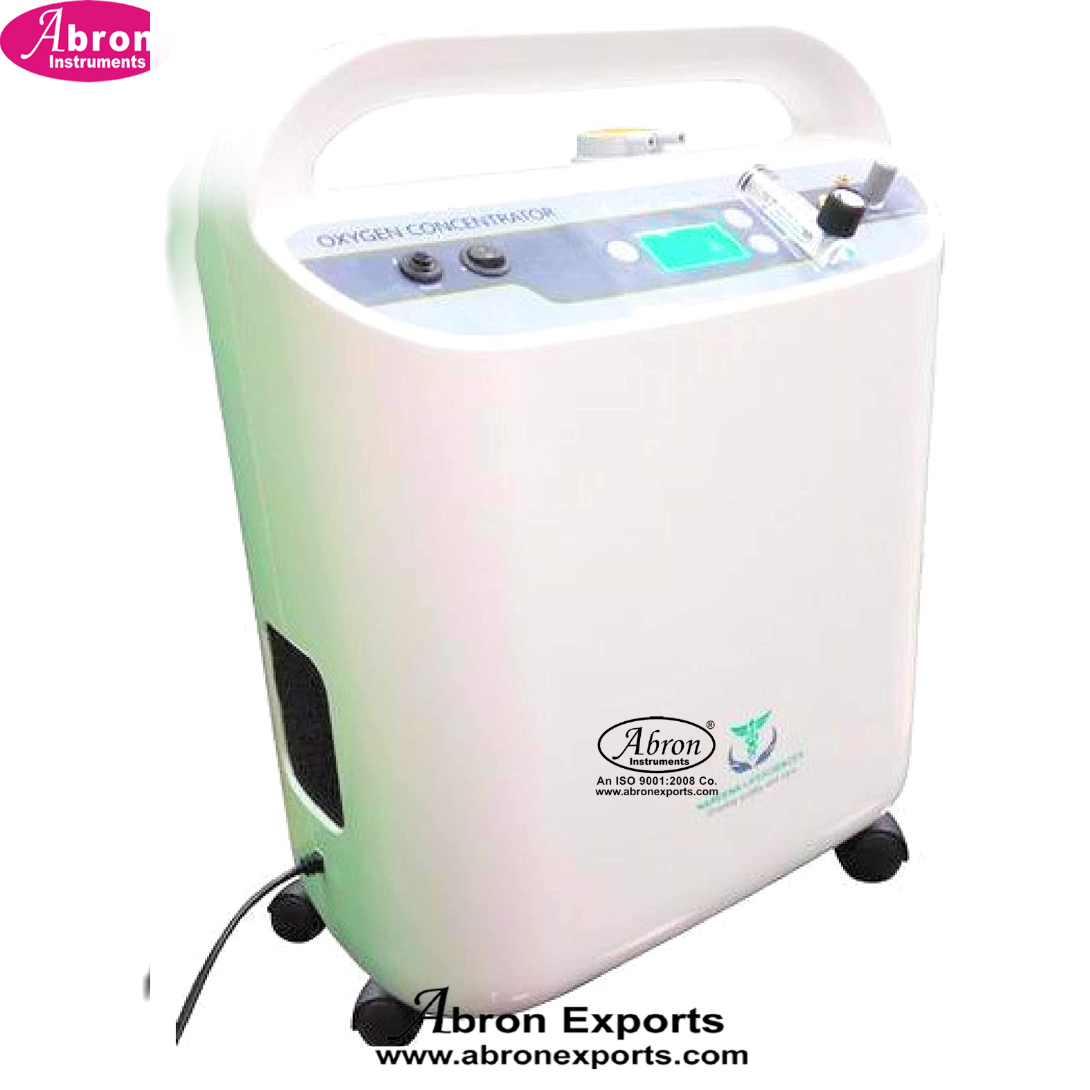 Oxygen concentrate digital 2 litre 5 liter min machine portable with nano filter tube electric Abron ABM-2363L2D 